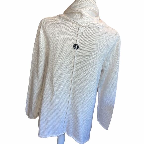 Pure handknit cowl neck sweater - Picture 7 of 9